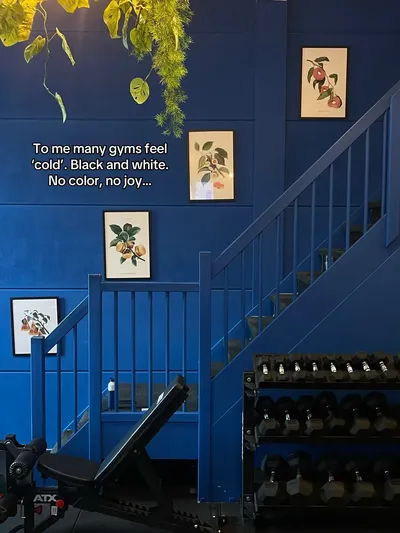 Interieur van de No Ego Fitness studio
